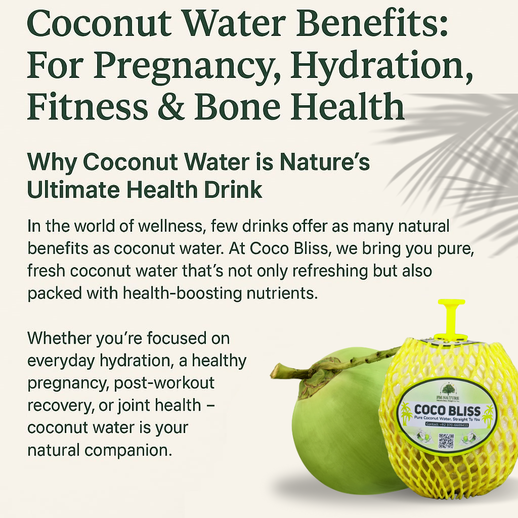 Coconut Water Benefits: For Pregnancy, Hydration, Fitness & Bone Health
