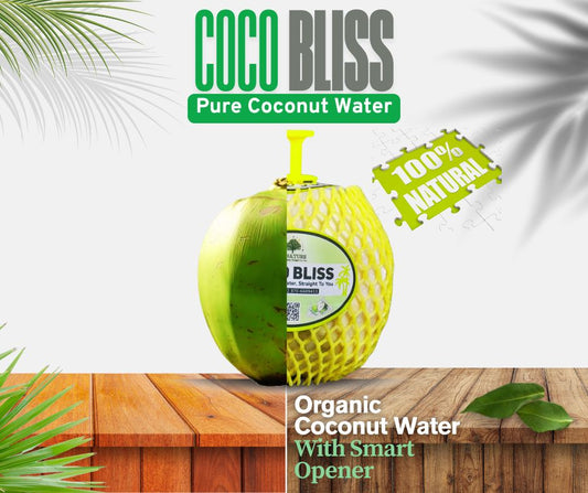 COCO BLISS - Fresh Organic Coconut Water