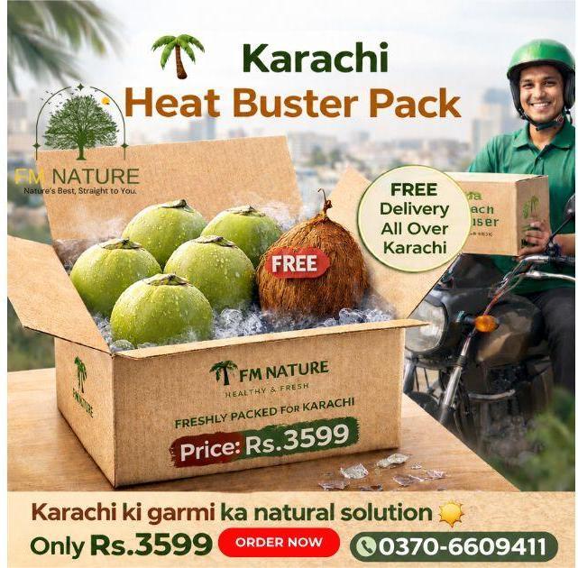 Karachi Heat Buster Pack - Only For Karachi
