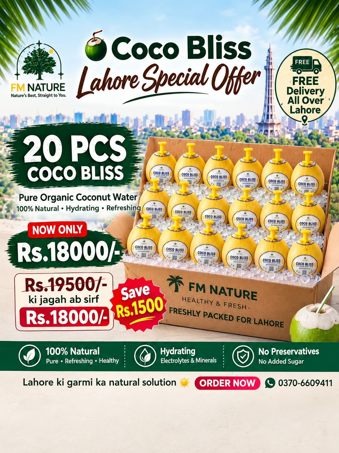 Lahore Special Offer 20pcs Coco Bliss
