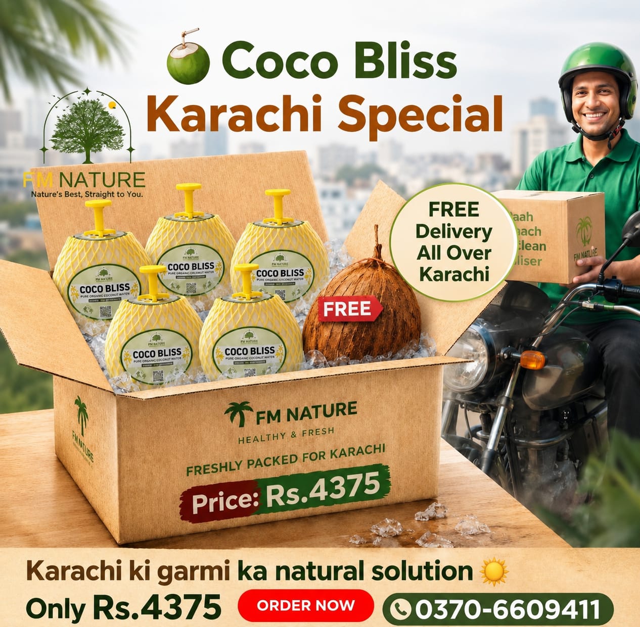 COCO BLISS Karachi Offer - Only For Karachi