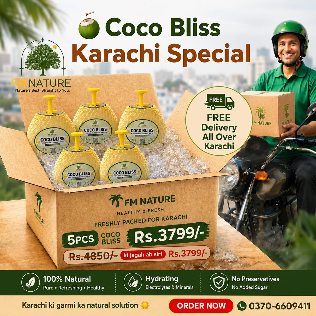 COCO BLISS Karachi Offer - Only For Karachi